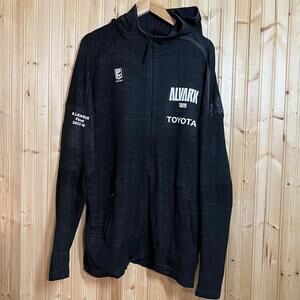 Adidas Alvark Tokyo B.League Final 2017-18 Hoodie Jacket Fits 2XL Heather Black